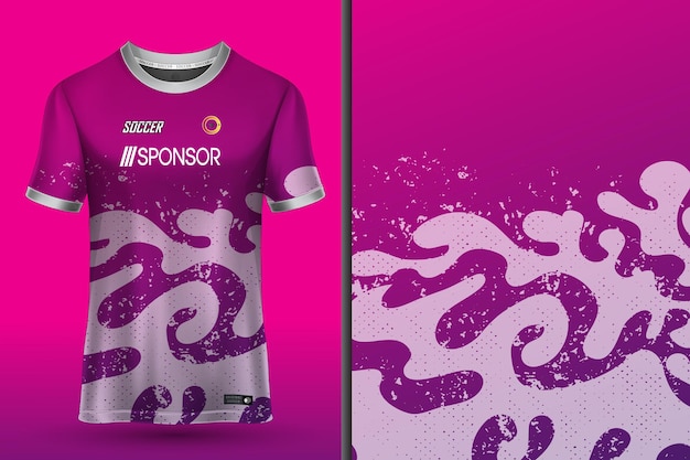 Sports jersey design for sublimation