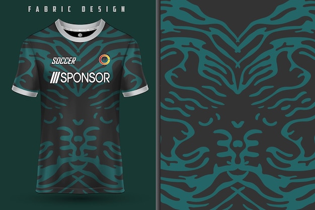 Sports jersey design for sublimation