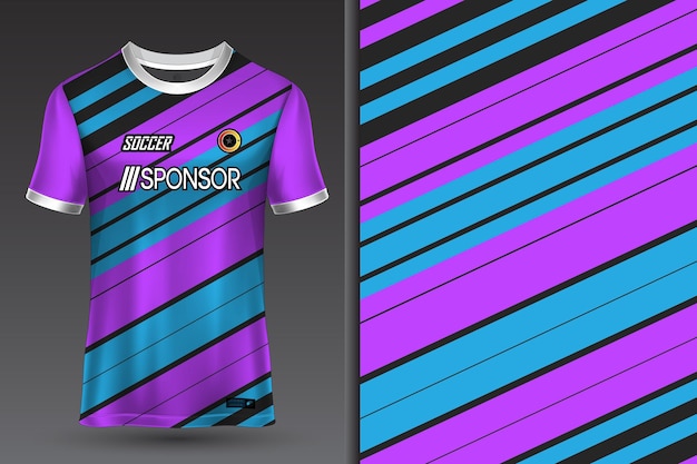 Sports jersey design for sublimation