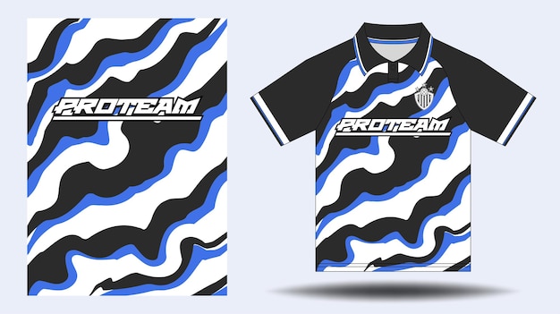 Sports jersey football race and runner design mockup for sublimation