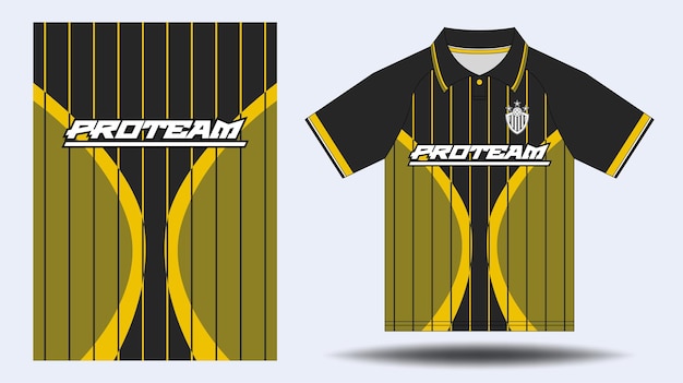 Vector sports jersey football race and runner design mockup for sublimation