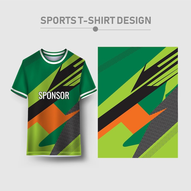 Sports jersey and sports background design