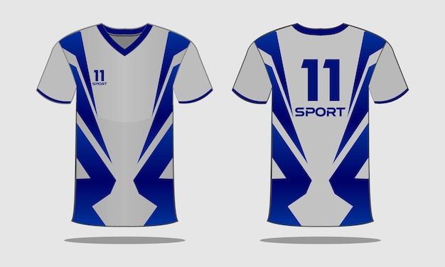 Premium Vector | Sports jersey and t-shirt template sports jersey ...