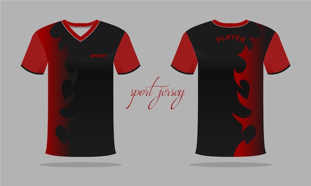 Sports jersey and t-shirt template sports jersey design. sports
design for football, racing, gaming