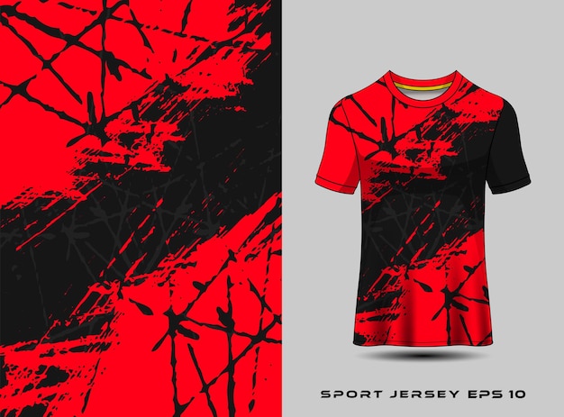 Sports jersey template design