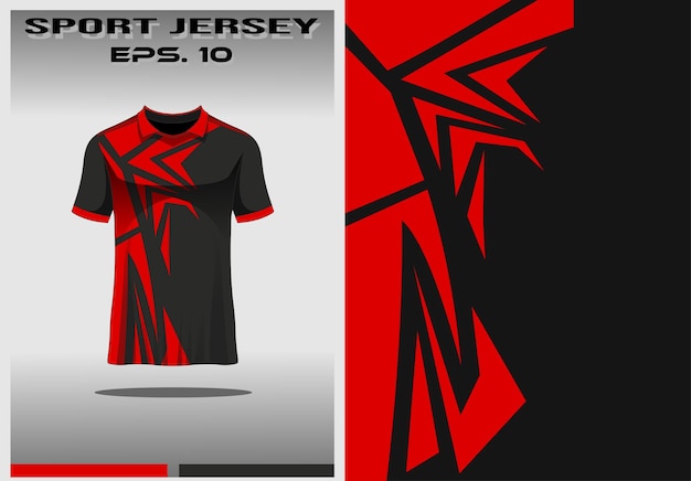 Sports jersey template for team uniforms soccer jersey racing