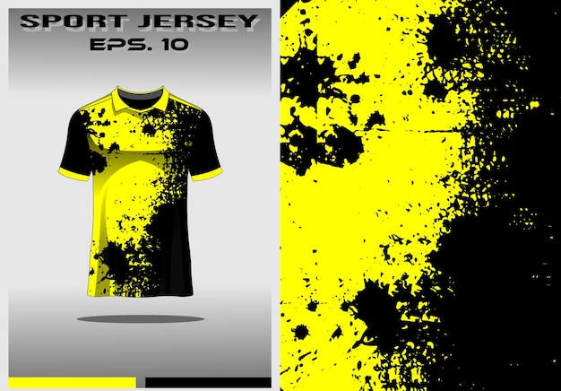 Sports jersey template for team uniforms soccer jersey racing