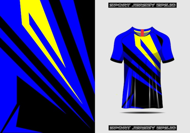 Sports jersey template for team uniforms soccer jersey racing