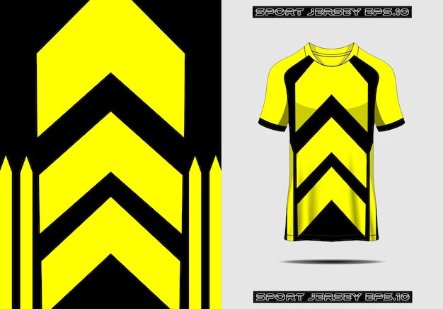 Sports jersey template for team uniforms soccer jersey