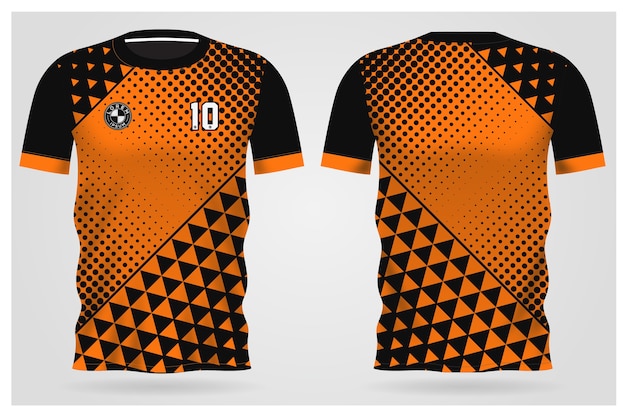 Sports jersey template for team uniforms and Soccer t shirt design