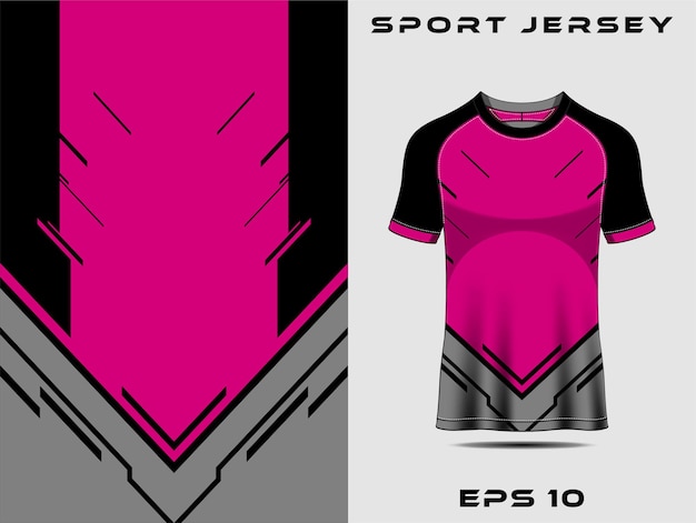 Sports jersey template for team uniforms