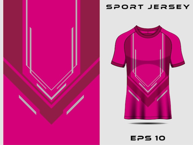 Vector sports jersey template for team uniforms