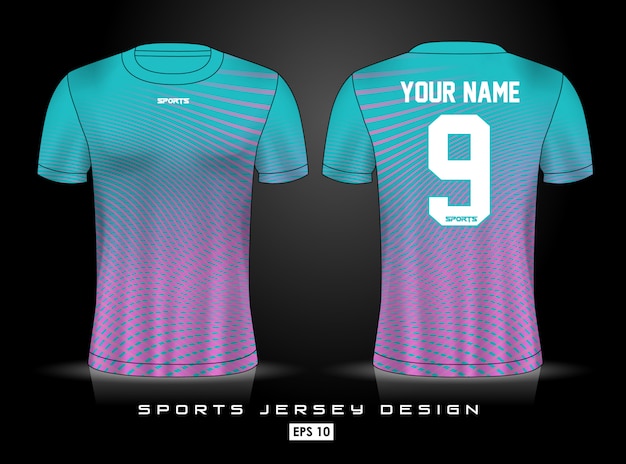 Modello di jersey sportivo