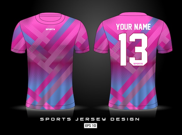 Sports jersey template