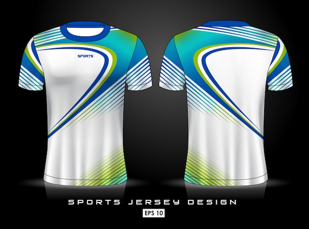 Sports jersey template