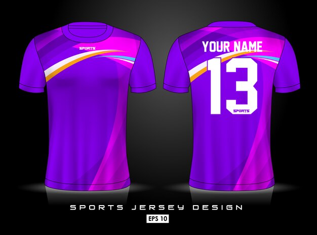 Modello di jersey sportivo