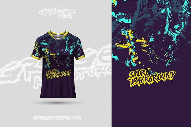 Sports jersey and tshirt template sports jersey design vector Sports design for football racing