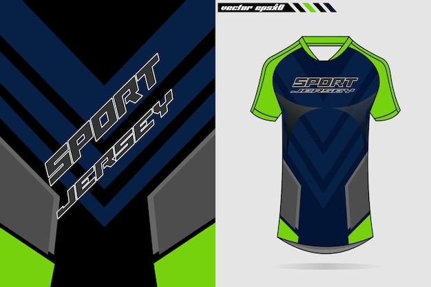 Sports jersey and tshirt template sports jersey design vector Sports design for football racing