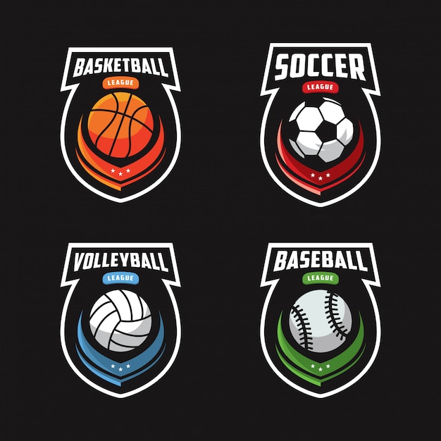 Set di logo sportivo