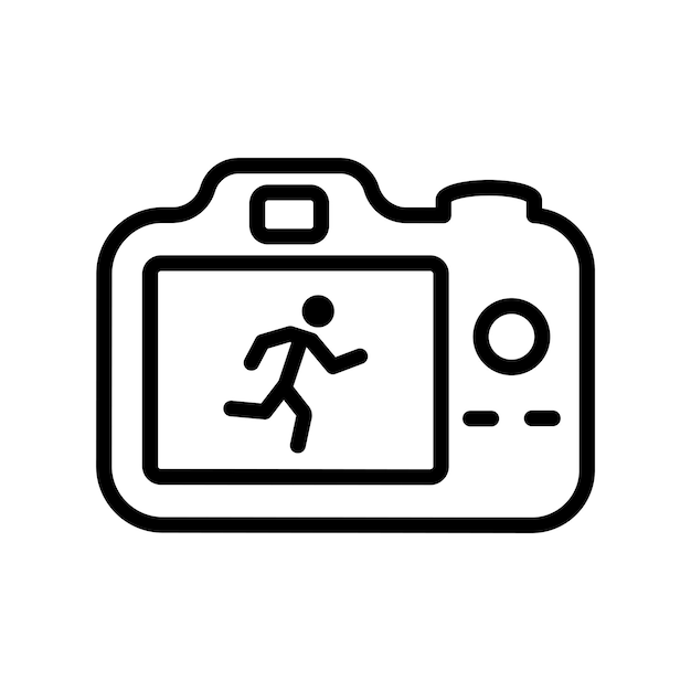 카메라 아이콘의 스포츠 모드