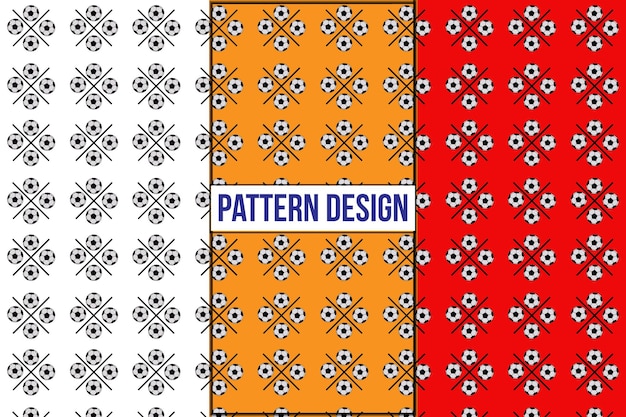 Sports pattern design template for your textile fabric business