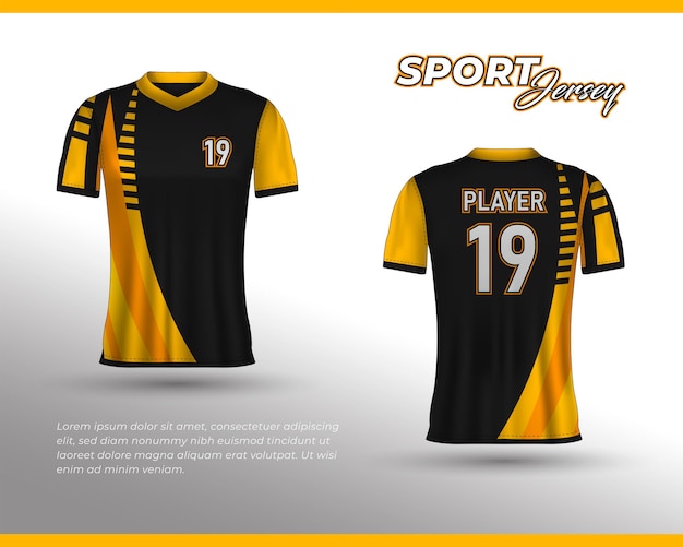Sports racing jersey design, front back tshirt design. Sports design for football racing cycling gaming jersey  