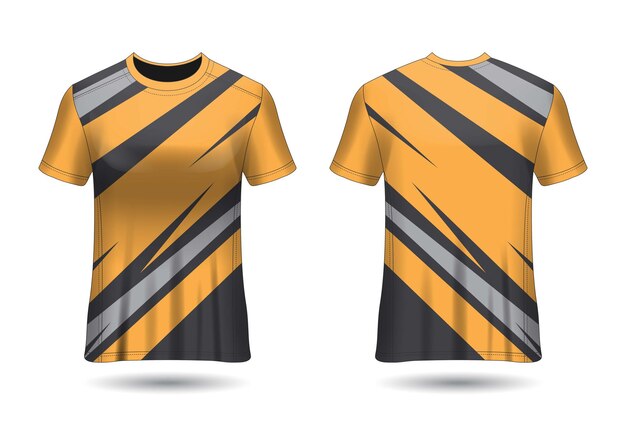 Modello di disegno della maglia da corsa sportiva per le uniformi della squadra vector