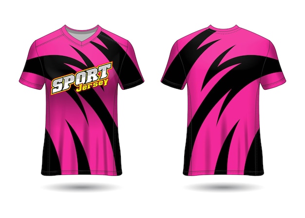 Sports Racing  Jersey Design Template for Team Uniforms  