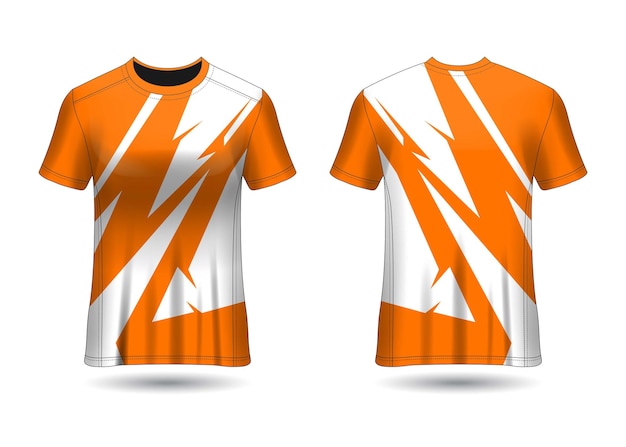 Sports racing  jersey design vector