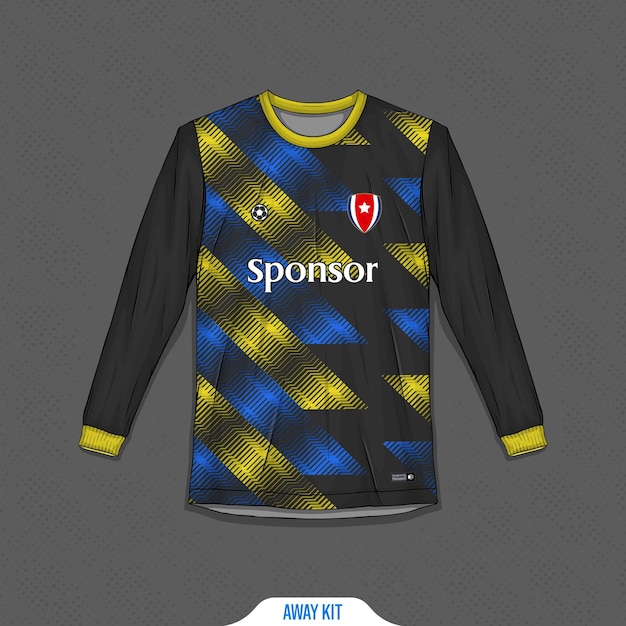 Sports shirt design ready to print Football shirt for sublimation