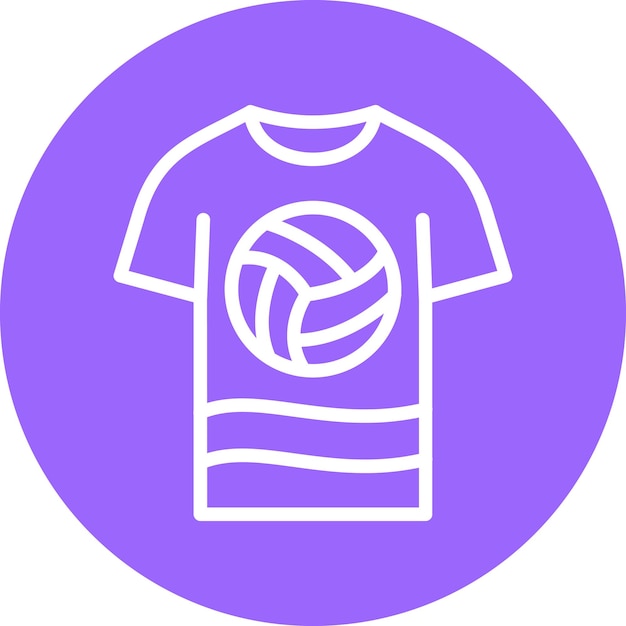 Вектор Спортивная рубашка в стиле иконы