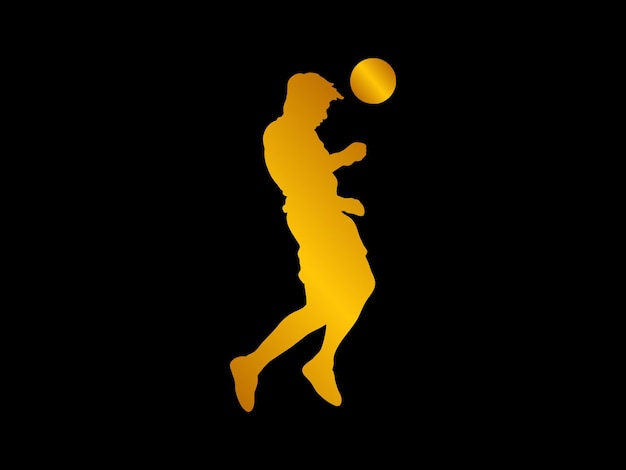 sportspeler silhouet