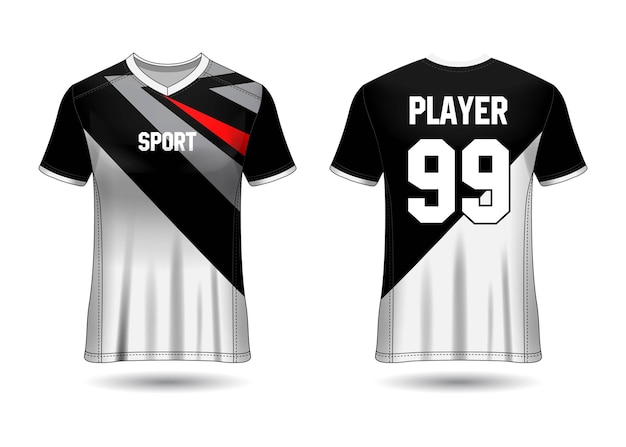 Sporttrui-ontwerp voor teamuniformen