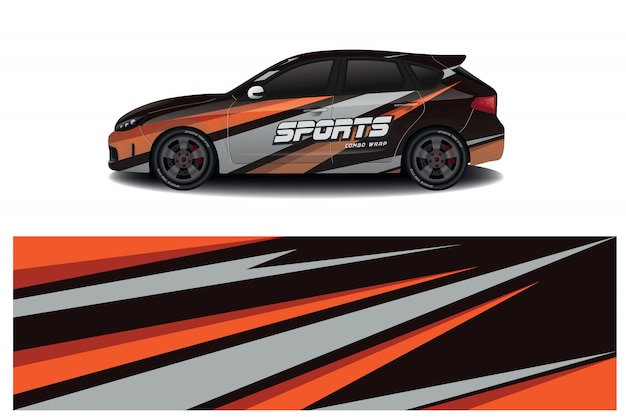 sportwagen sticker wrap