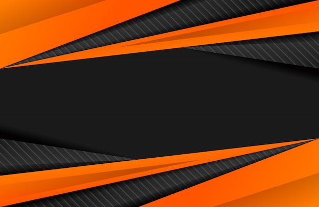 Sporty abstract background orange