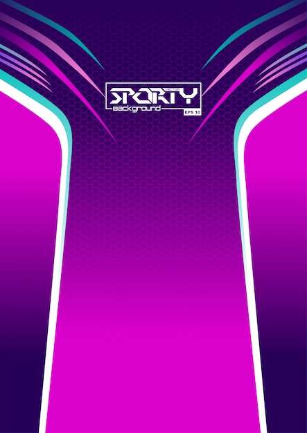 Vector sporty abstract background