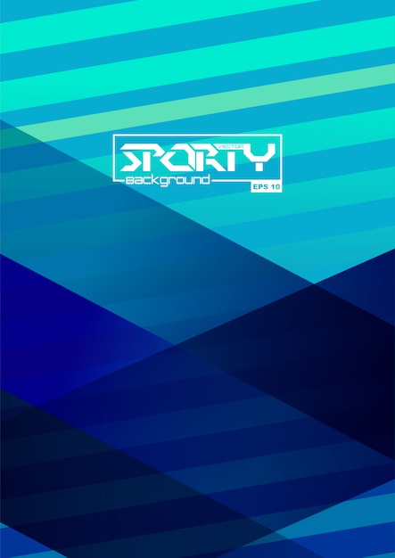 Vector sporty abstract background