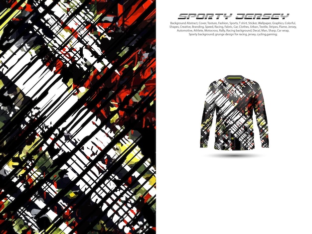 Maglia sportiva extream grunge 193