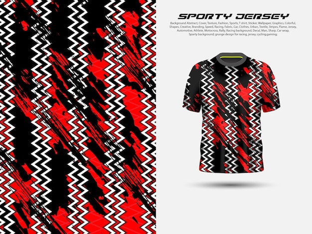 Sporty jersey extream grunge 304