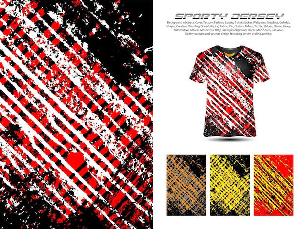 Sporty Jersey Extream Long Sleeve Grunge 1