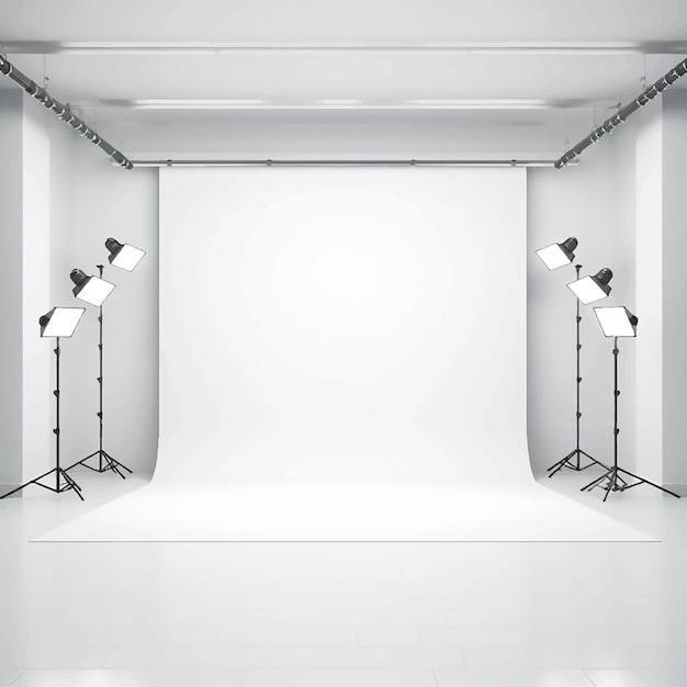 Vector spotlight foto dure expertise flits stand verlichte lamp fotografie idee vloer foto