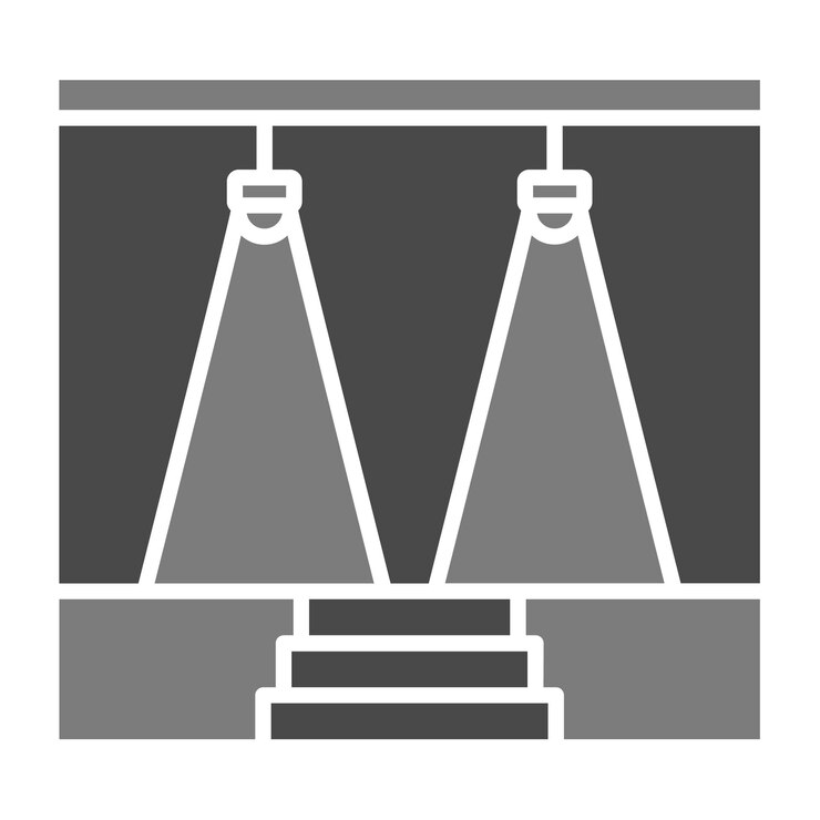 Vector spotlight icon