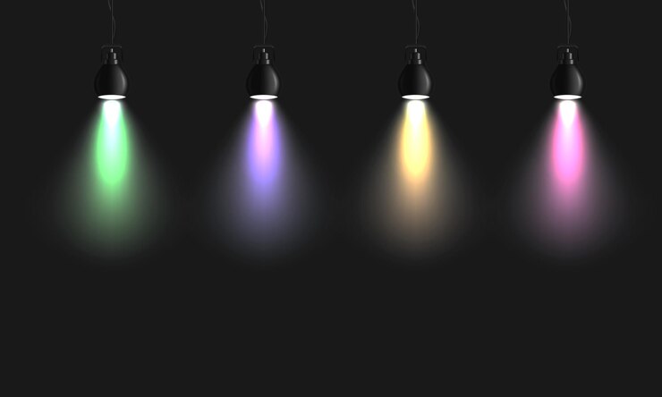 Spotlight shines on the stage