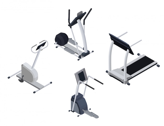 Attrezzature isometriche cardio di macchie