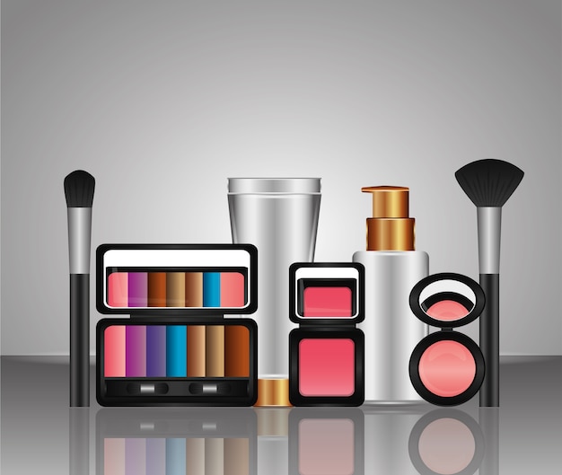 spray cream tube cosmetic makeup products 