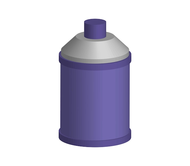 Spray paint bottle