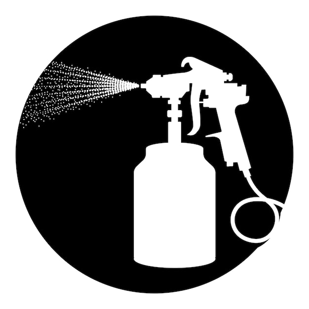 Spray verf icoon vector