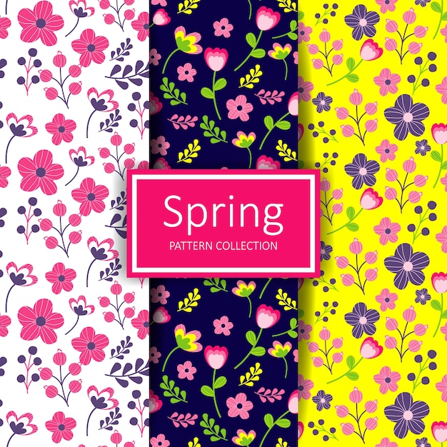 Pattern di sfondo di primavera