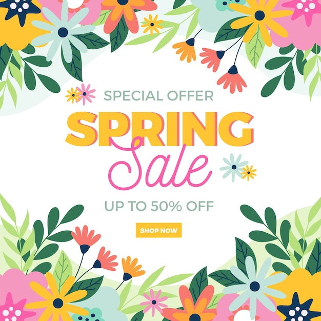 Spring best sale offers and field flowers