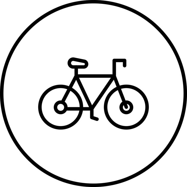 Spring Bike vector icoontje illustratie van Spring icoonset